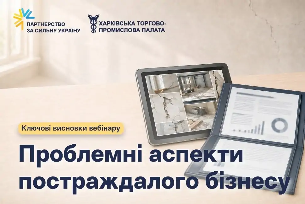 Відбувся вебінар «Проблемні аспекти постраждалого бізнесу»