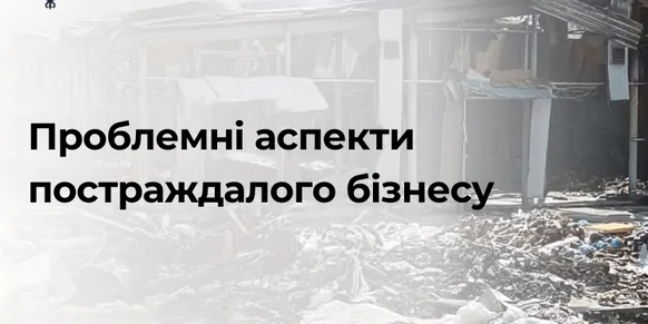 «Проблемні аспекти постраждалого бізнесу»
